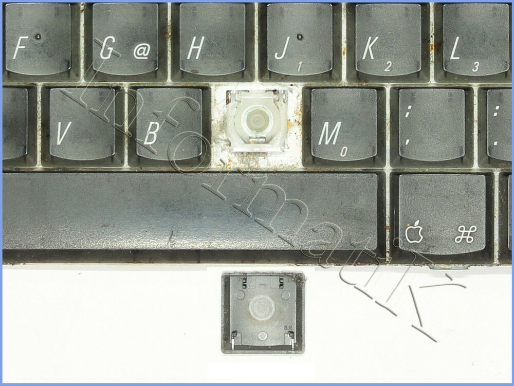 Apple PowerBook G4 15 15.2 Titanium Mercury Onyx Keyboard Key KZ1510BQLQQB SF_main_foto