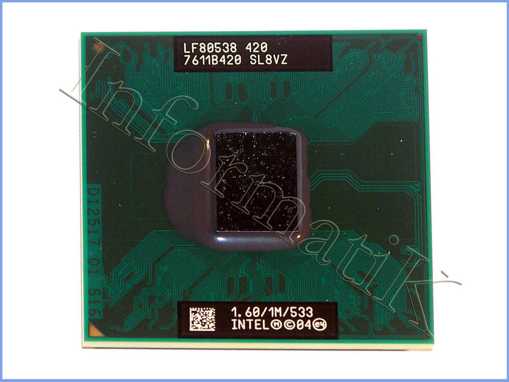 Intel Celeron M Processore 420 SL8VZ (1Mb, 1.60GHz, 533MHz) MSI Megabook L740_main_foto