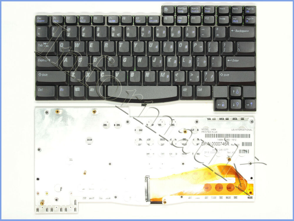 Dell Inspiron 3700 3800 Tastiera US UK Keyboard Clavier Tastatur V404 14984-2BS_main_foto