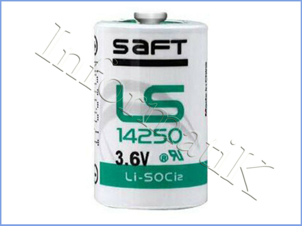 Saft LS14250 Pila Batteria 1/2 AA 3,6V Li-SoCl2 x Power Mac 8500 8600 9500 9600_main_foto