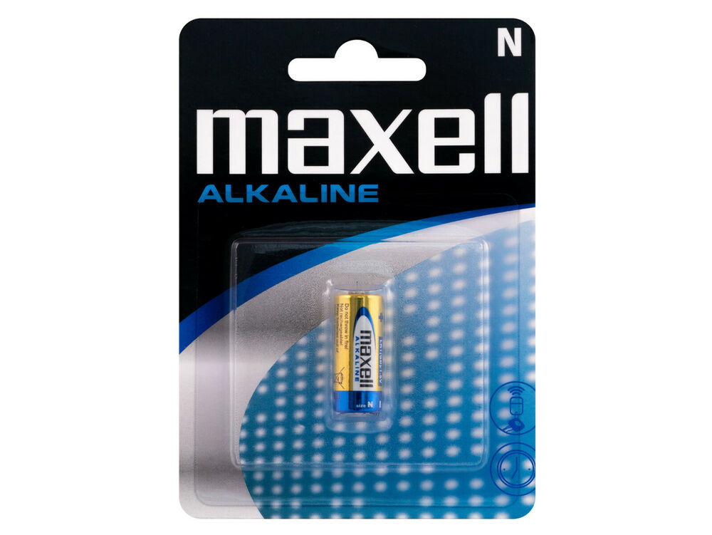 Maxell Pila Batteria Alcalina Micro Stilo LR1 LR01 Tipo N Blister Battery 1 Pk_main_foto