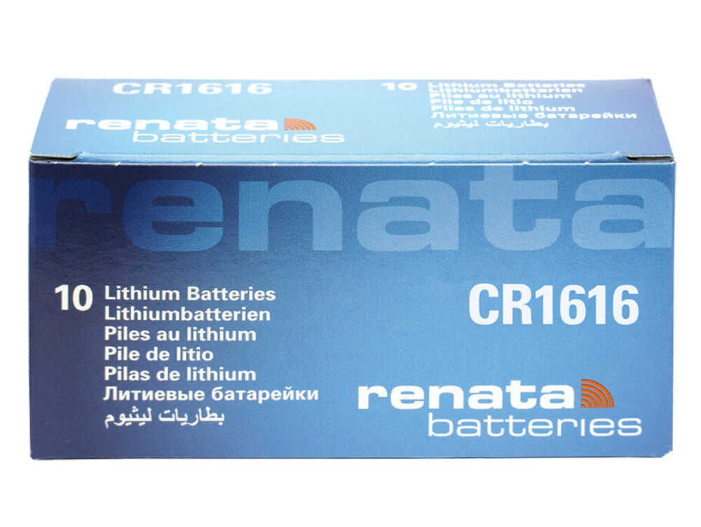 10 x Renata CR1616 3V Pila Batteria Cell Coin replace CR BR DL ECR KCR ML 1616_main_foto