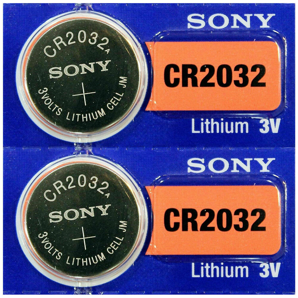 2 x Sony CR2032 3V Pila Bios CMOS Batteria per Orologio Scheda Madre PC Desktop_main_foto