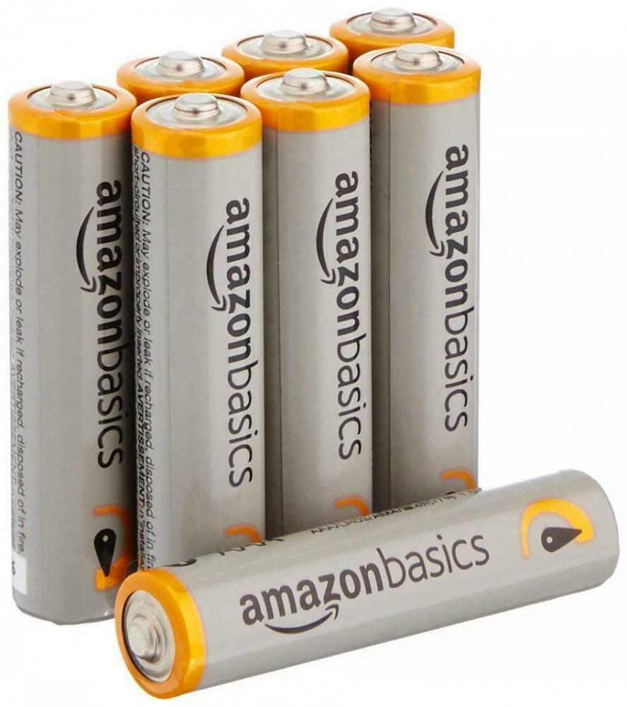 AmazonBasics Pile Mini Stilo Alcaline AAA Micro Performanti confezione da 8_main_foto