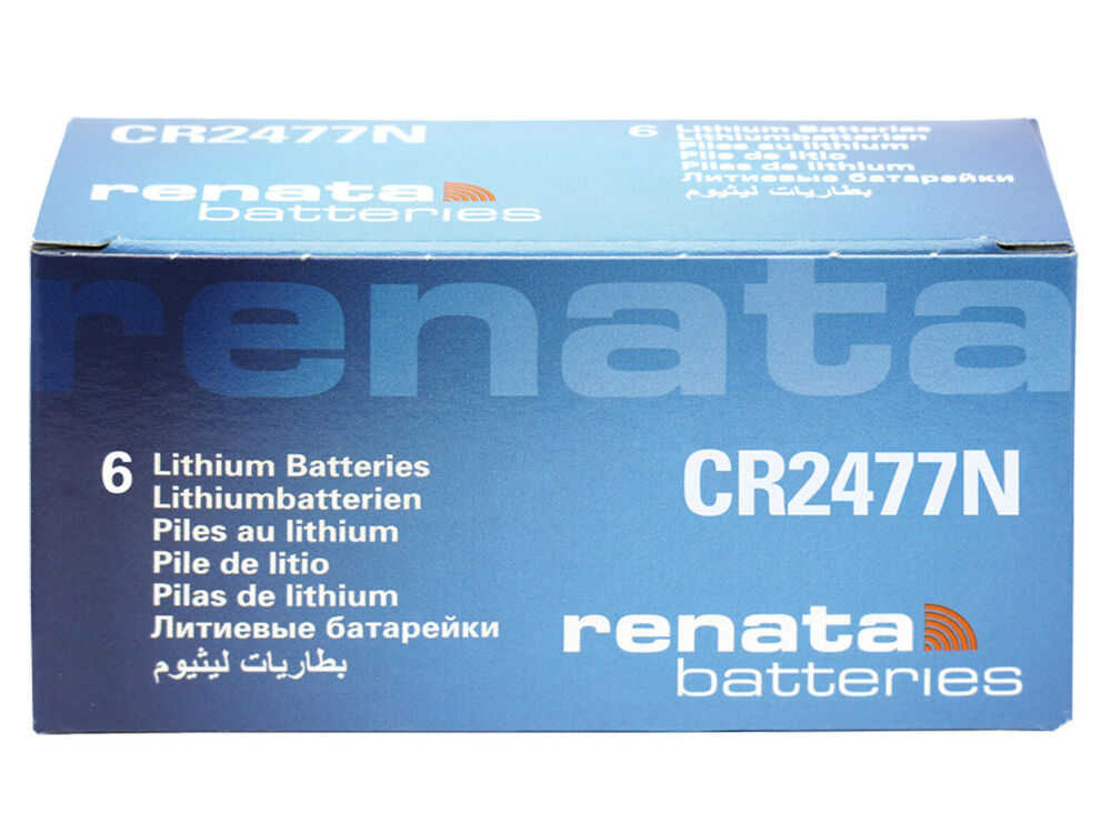 6 x Renata CR2477N 3V Pila Batteria Cell Coin replace CR BR DL ECR KCR ML 2477N_main_foto