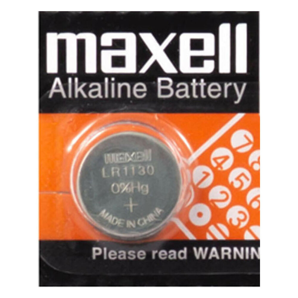 Maxell 389 390 AG10 LR54 LR1130L SR1130W Pila Batteria Mercury Free 0 Hg 1.5V_main_foto