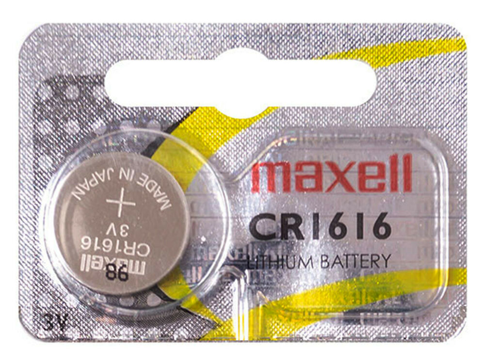Maxell CR1616 3V Pila Batteria Cell Coin replace CR BR DL ECR KCR LM ML 1616_main_foto