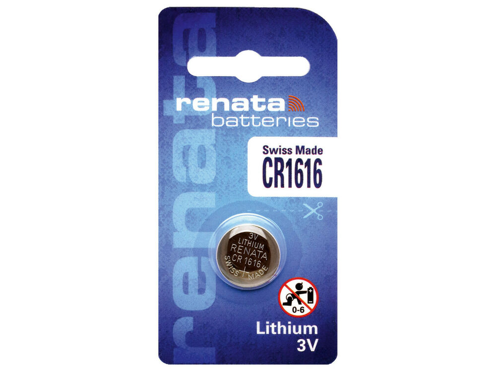 Renata CR1616 3V Pila Batteria Cell Coin replace CR BR DL ECR KCR LM ML 1616_main_foto