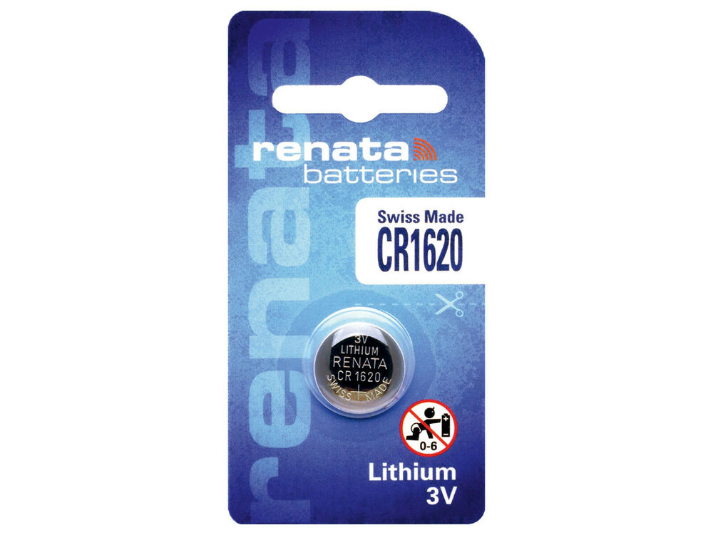 Renata CR1620 3V Pila Batteria Cell Coin replace CR BR DL ECR KCR LM ML 1620_main_foto