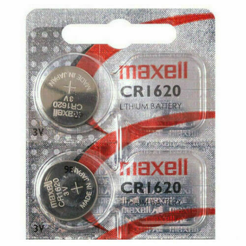 2 x Maxell CR1620 CR 1620 3V Pila Batteria a Bottone Tampone Coin Button Battery_main_foto
