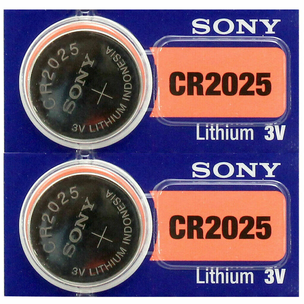 2 x Sony CR2025 3V Pila Batteria Cell Coin replace CR BR DL ECR KCR LM 2025 A_main_foto