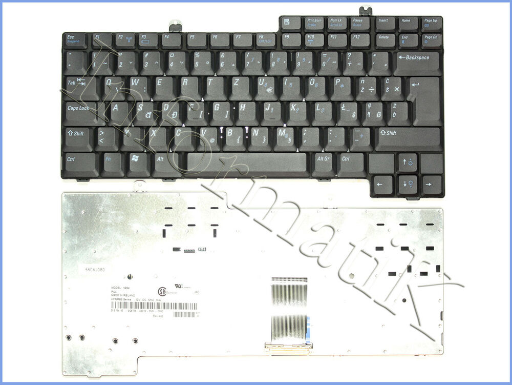 Dell Latitude D500 D505 D505C D600 D800 Tastiera POL Keyboard Klawiatura 0G6118_main_foto