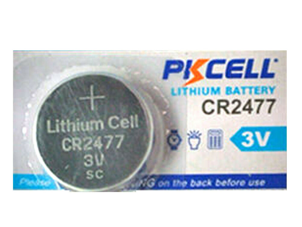 PKCell CR2477 CR 2477 3V Pila Batteria Battery Blister Button Coin Cell _main_foto