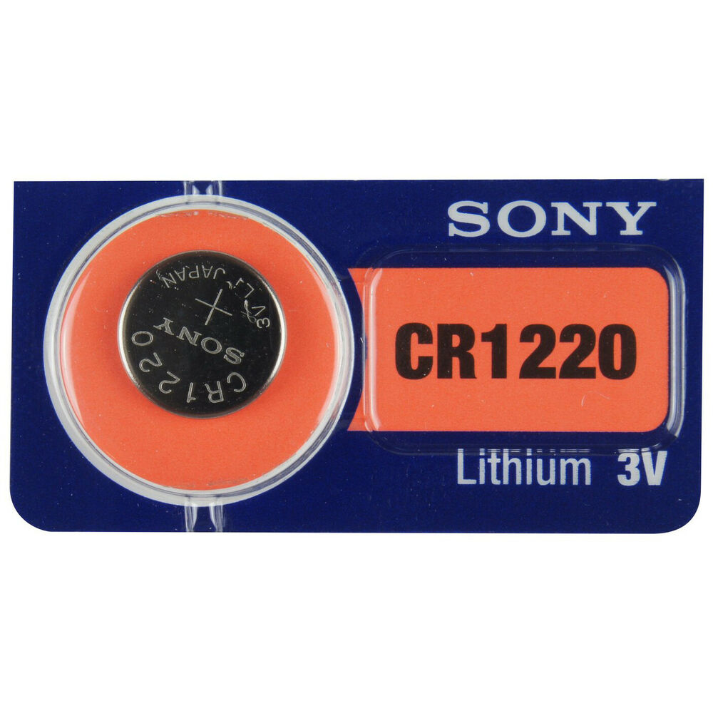 Sony CR1220 Pila Bottone Batteria 3V replace CR BR DL ECR KCR LM ML 1220 1220B_main_foto