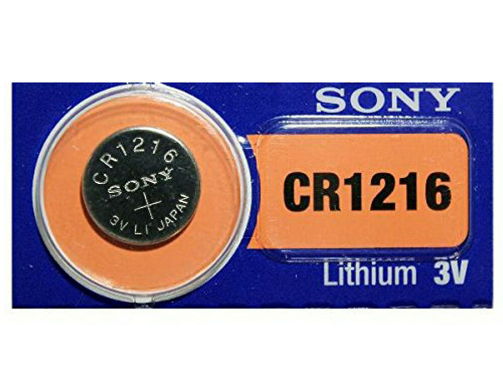 Sony CR1216 Pila Bottone Batteria sostituisce CR BR DL ECR KCR LM ML 1216 1216B_main_foto