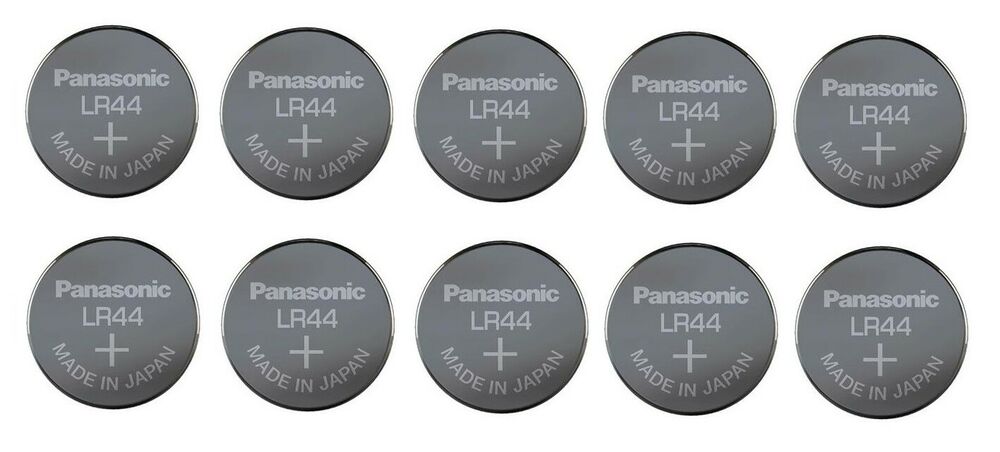 10 x Panasonic A76 AG13 G13A LR44 1.5V Pila Batteria Battery Blister Button Cell_main_foto