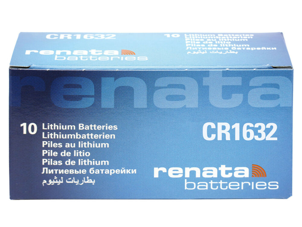 10 x Renata CR1632 3V Pila Batteria Cell Coin replace CR BR DL ECR KCR ML 1632_main_foto