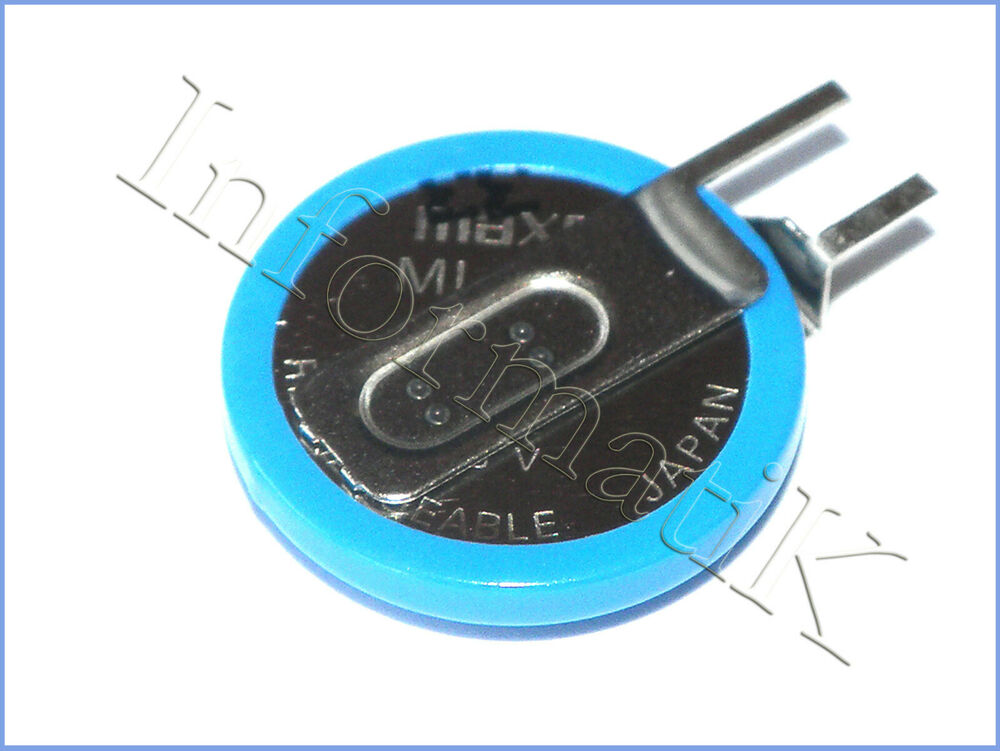 Maxell ML1220 3V Pila Bios Batteria Ricaricabile CMOS Rechargeable Battery 2 Pin_main_foto