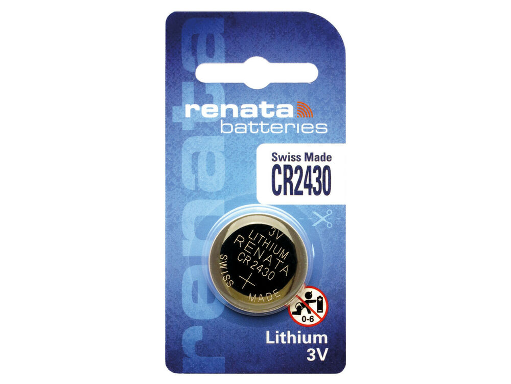 Renata CR2430 3V Pila Batteria Cell Coin replace CR BR DL ECR KCR LM ML 2430_main_foto