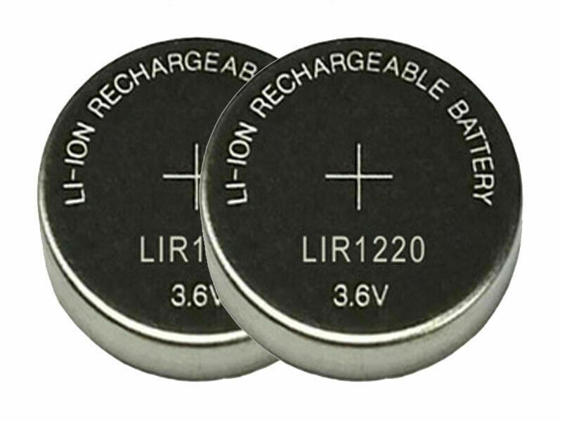 2 x LIR1220 Pila Batteria Ricaricabile replace BR CR DL ECR KCR ML LIR 1220 3.6V_main_foto