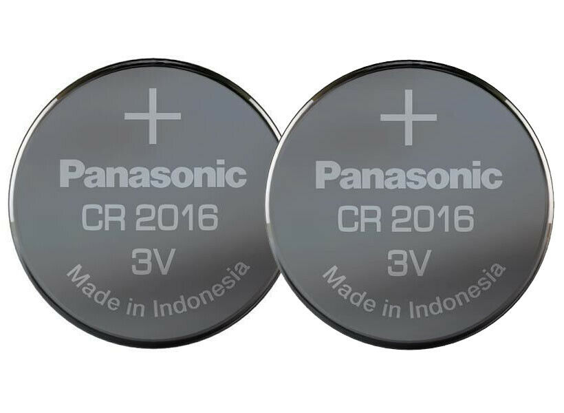 2 x Panasonic CR2016 Pila Bottone Batteria 3V replace CR BR DL ECR KCR 2016_main_foto