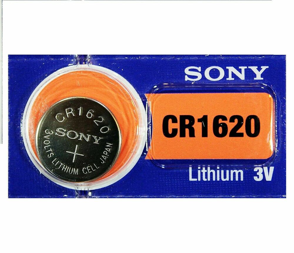 Sony CR1620 3V Pila Batteria Cell Coin replace CR BR DL ECR KCR LM 1620 1620A_main_foto