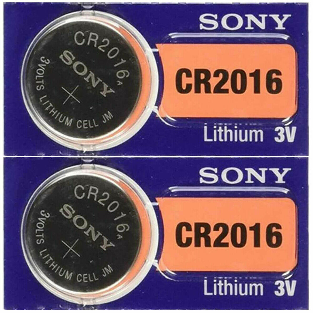 2 x Sony CR2016 3V Pila Batteria Cell Coin replace CR BR DL ECR KCR LM 2016 A_main_foto